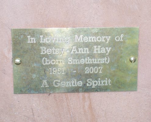 Betsy Ann Smethurst Memorial
